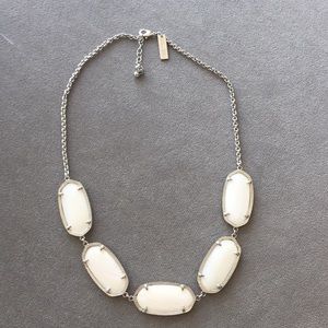 Kendra Scott White Stone Necklace